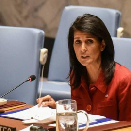 Nikki Haley, embajadora de Estados Unidos ante las Naciones Unidas