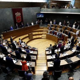 Sesión constitutiva del Parlamento de Navarra. EFE/ Jesús Diges