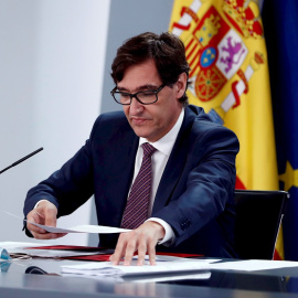 El Ministro de Sanidad Salvador Illa. EFE/Mariscal/Archivo