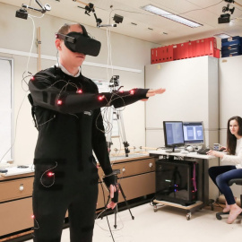 Experimento en un laboratorio de computación de la Escuela Politécnica Federal de Lausanne. /EPFL