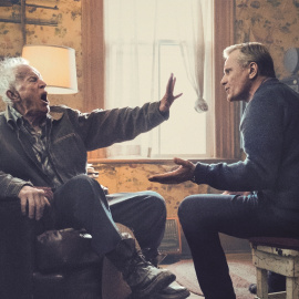 Los protagonistas Lance Henriksen y Viggo Mortensen, en una escena de la película.- CARAMEL FILMS