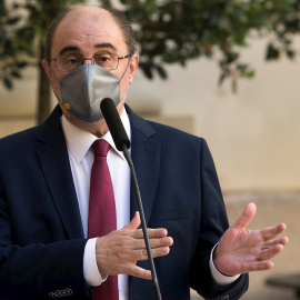 El presidente de Aragón, Javier Lambán. EFE/ Toni Galán/Archivo