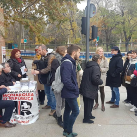 2/12/2018 - Consulta popular sobre monarquía o república el pasado 2 de diciembre en Madrid. / ASAMBLEA DE LEGANÉS POR LA REPÚBLICA