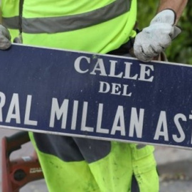 Varios tribunales han avalado la permanencia de vestigios franquistas en los callejeros mediante tretas jurídicas de ayuntamientos / EP