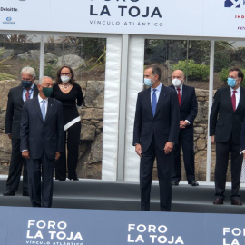 El Rey preside la inauguración del Foro La Toja-Vínculo Atlántico