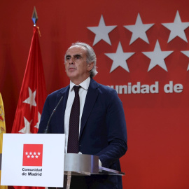 El consejero de Sanidad de la Comunidad de Madrid, Enrique Ruiz Escudero. - EFE