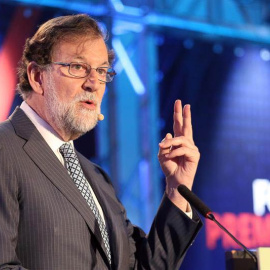 Mariano Rajoy durante un acto en Tenerife en el que ha abogado por un Gobierno estable. (CRISTÓBAL GARCÍA)