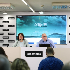 Roda de premsa de l'ANC amb la persidenta Elisenda Paluzie i David Fernàndez. @assemblea
