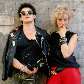 'Junto a Rock-Ola, Madrid, 1983', por Miguel Trillo