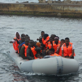 Fotografía de una patera llegada a Almería /EUROPA PRESS