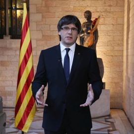 El presidente catalán, Carles Puigdemont /EUROPA PRESS