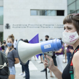 Concentración feminista contra la Ley Mordaza en València. / ASSAMBLEA FEMINISTA DE VALÈNCIA