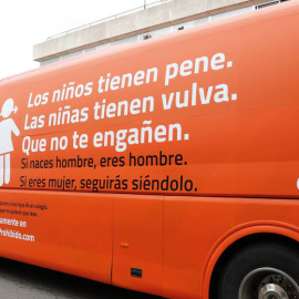 El autobús de HazteOir./EFE