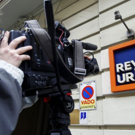 Exterior de la sede de Reyal Urbis en Madrid. EFE