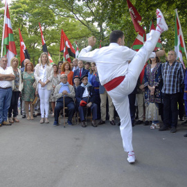 Imagen del acto celebrado en 2018 en Artxanda. FUNDACIÓN SABINO ARANA