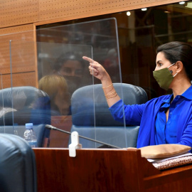 La portavoz de Vox en la Asamblea de Madrid, Rocío Monasterio.- EFE