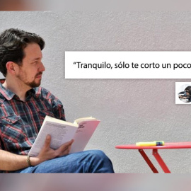 Pablo Iglesias, en una foto de Dani Gago publicada en 'La Vanguardia'.