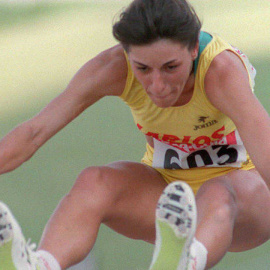 Conchi Paredes durante una competición. EFE/Archivo.