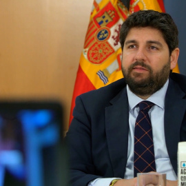 López Miras se reúne telemáticamente con el presidente de Vodafone España