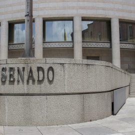 Entrada del edificio del Senado. E.P.