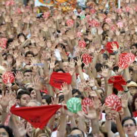 No a la violencia sexual en Sanfermines / EFE