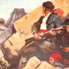 Los Siete Niños de Écija, protagonistas de un tebeo de Julián Caballero. / AMELLER