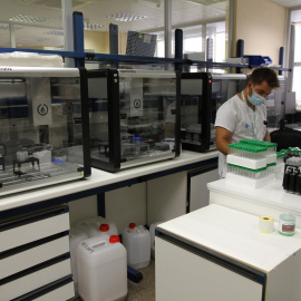 Laboratori de l'Hospital Germans Trias i Pujol. SALUT