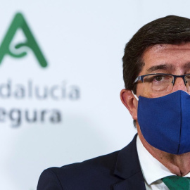 El vicepresidente de la Junta y consejero de Justicia, Juan Marín.- EFE