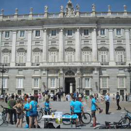 22/06/2019.- Consulta popular sobre el modelo de Estado en el centro de Madrid. MIREIA LÓPEZ