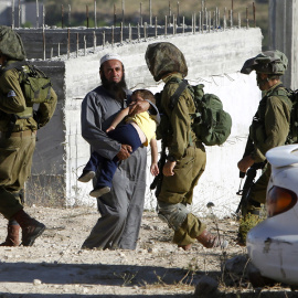 Soldados israelíes en Cisjordania. /EFE