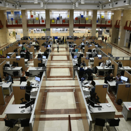 11-06-2019 -La Ministra de Hacienda en funciones, vista la delegación especial de la AEAT con motivo de la campaña de renta 2018. / EUROPA PRESS