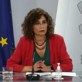 La portavoz del Gobierno y ministra de Hacienda, María Jesús Montero. / MONCLOA