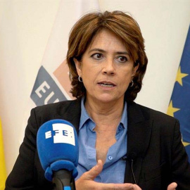 La ministra de Justicia en funciones, Dolores Delgado, en una  imagen de archivo. (IMANE RACHIDI | EFE)