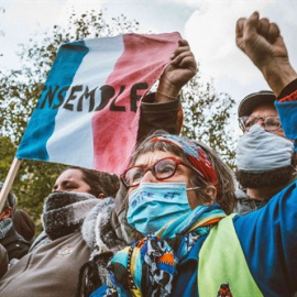 Protestas en Francia contra el terrorismo islamista