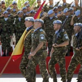 Militares en el Desfile de las Fuerzas Armadas / EFE