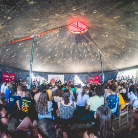 L'Espai Consciència del festival Clownia durant l'edició de l'any passat. CLOWNIA