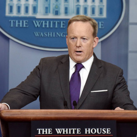 El exportavoz de Casa Blanca, Sean Spicer /AFP