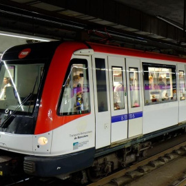 Imagen del metro de Barcelona.