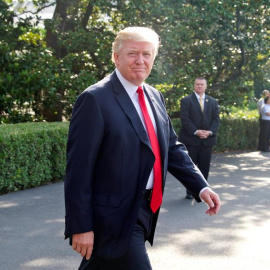 Donald Trump, en Washington. / EFE