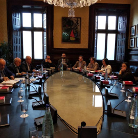 Reunión de la Mesa del Parlament. (EP)