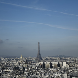 14/03/2017 - La niebla de contaminación sobre París, en una imagen de archivo. / AFP - PHILIPPE LOPEZ