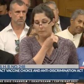 Enfermera antivacunas. 