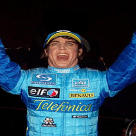 Figura de Fernando Alonso en el Museo de Cera de Madrid