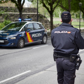 Un agente de la Policía Nacional en una foto de archivo.