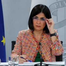 Imagen de archivo de la ministra de Sanidad Carolina Darias. - EFE