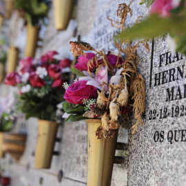Nichos del Cementerio Sur-Carabanchel de Madrid. Jesús Hellín / Europa Press