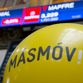 Imágenes de la salida al Mercado Continuo de MásMóvil en 2017. E.P.