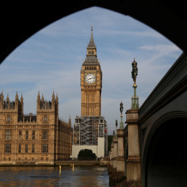 La Elizabeth Tower del edificio del Parlamento británico en Londres, donde está instalado el famoso 'Big Ben'. REUTERS/Neil Hall