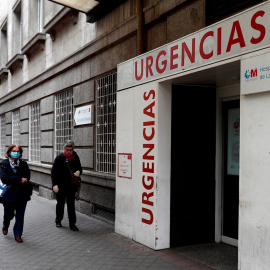 Vista de la entrada a las Urgencias del Hospital Universitario de la Princesa en Madrid, en una imagen de archivo.