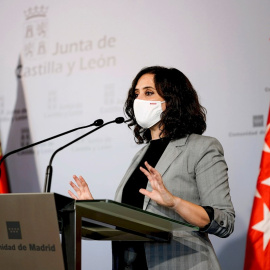 La presidenta madrileña, Isabel Díaz Ayuso. EFE